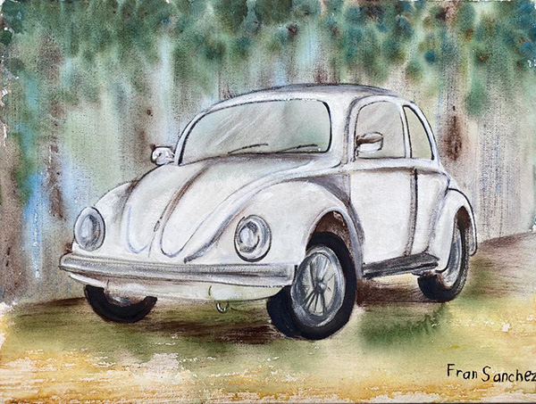 Meu fusca - 30 x 40 - AST - 2020